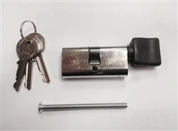 <b>Cisa Small Key & Turn Oval Patio Door Cylinder</b>