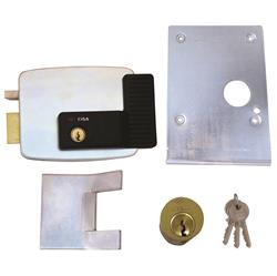 <b>Cisa 11823 Electric Rim Lock for Up and Over Garage Doors</b>