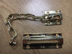 <b>Yale Brass Door chain