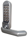 BL5009 Medium/Heavy duty, round bar handle keypad, Round bar inside handle & free passage mode