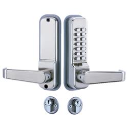 <b>Codelocks CL425</b> Mortice Lock with Cylinder and Anti Panic safety Function and Code Free 