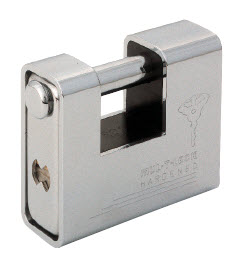 MUL-T-LOCK C 16 PADLOCK INTERACTIVE .WITH REMOVABLE SHACKLE PROTECTOR 