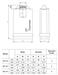 Mul-T-Lock NE Closed Shackle Padlock 10mm, 12mm, 14mm