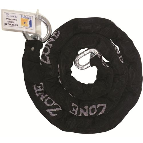 Zone Ultimate Security Sold Secure Gold Chain 12mm diameter