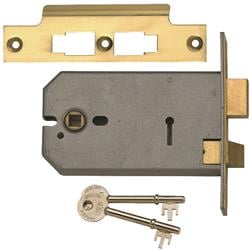 <b>Union 2077 3 Lever Horizontal Mortice Lock</b>