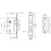 <b>Union 2295 2 Lever Sashlock</b>