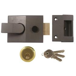 <b>Modern Deadlocking Nightlatch (60mm Backset)</b>