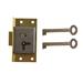 D14 1 LEVER CUT CUPBOARD LOCK