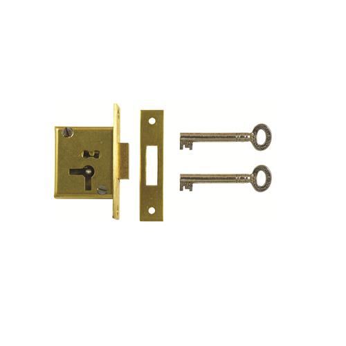 D19 2 LEVER MORTICE CUPBOARD LOCK Left hand
