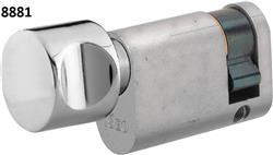ISEO R6 Half Oval thumb turn profile cylinder