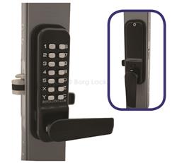 <b>Borg Locks BL4402 Marine Grade Keypad, Inside handle, Ali-Latch</b>