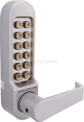 <b>Borg Locks BL5402 Flat Bar Handle, Inside Handle, 28mm backset Aluminium Latch</b>