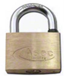 Asec Master Keyed Brass Padlocks