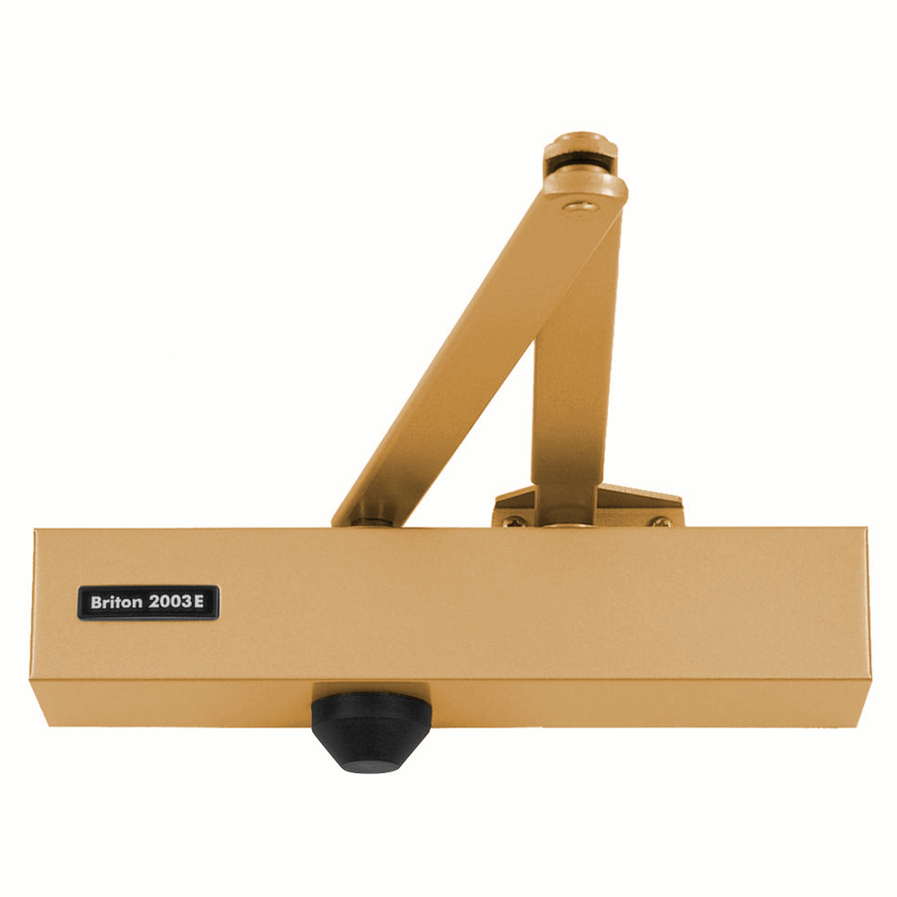 BRITON 2003 Size 3 Overhead Door Closer Silver (SES)