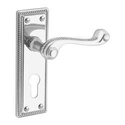 ASEC URBAN Classic Victorian Plate Mounted Euro Lever Furniture