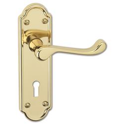 ASEC URBAN San Francisco Plate Mounted Mortice Lock Lever Furniture