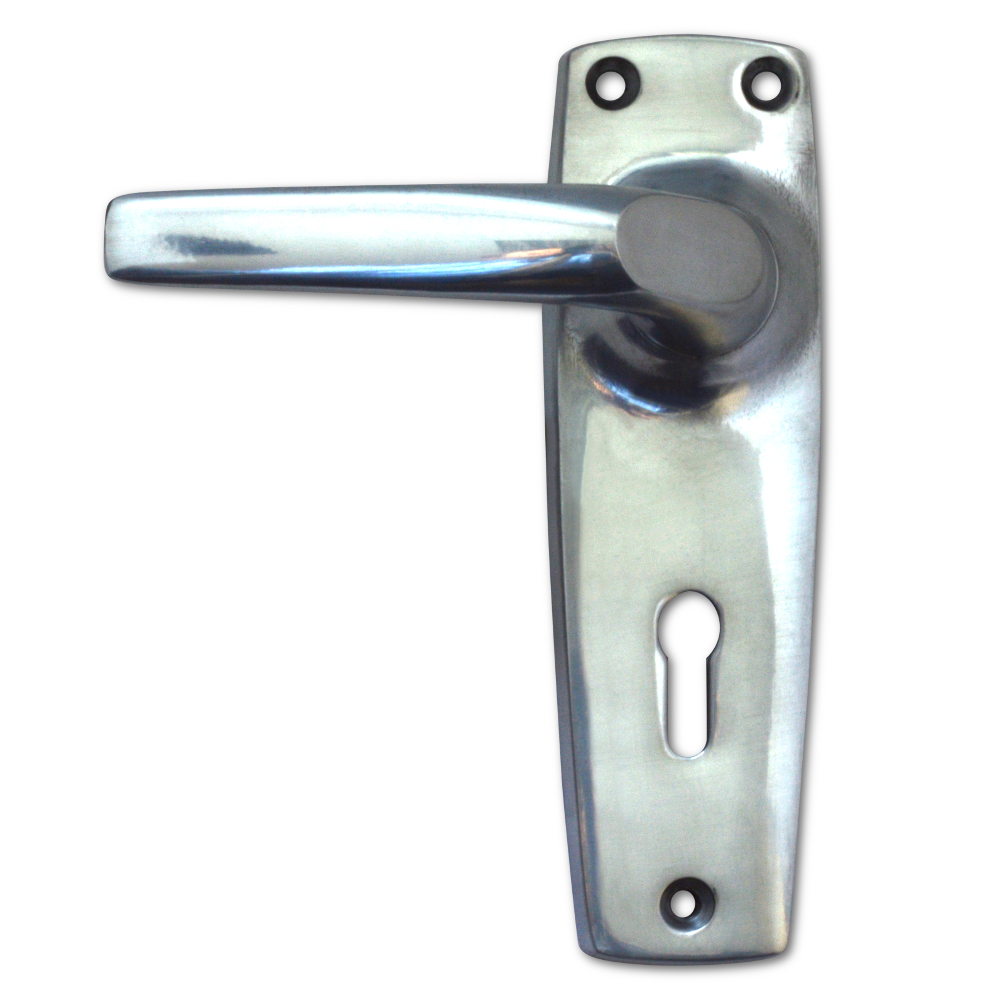 KENRICK 300 Plate Mounted Lever Furniture SILVER Lever Lock