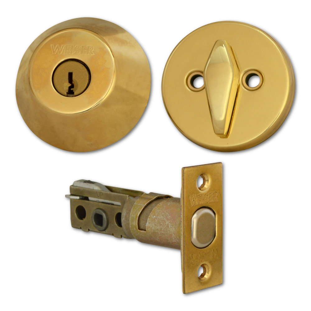 WEISER ND9470X Key & Turn Deadbolt PB