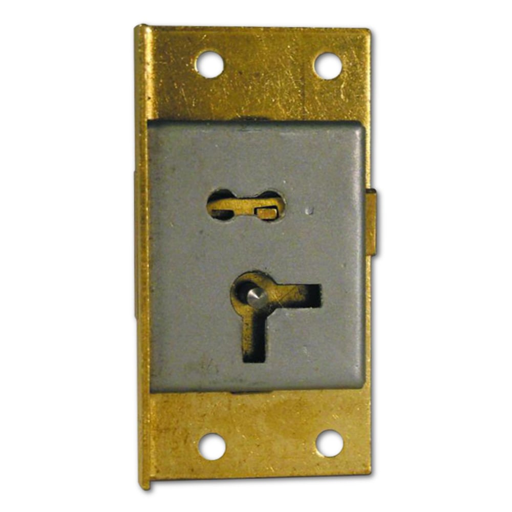 ASEC 20 1 Lever Cut Cupboard Lock 64mm SB KA LH Visi