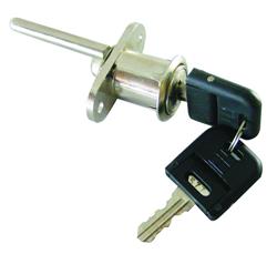 ASEC Twin Flange Fix Furniture Pedestal Lock