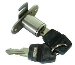 ASEC Twin Flange Fix Furniture Pedestal Hook Cam Lock