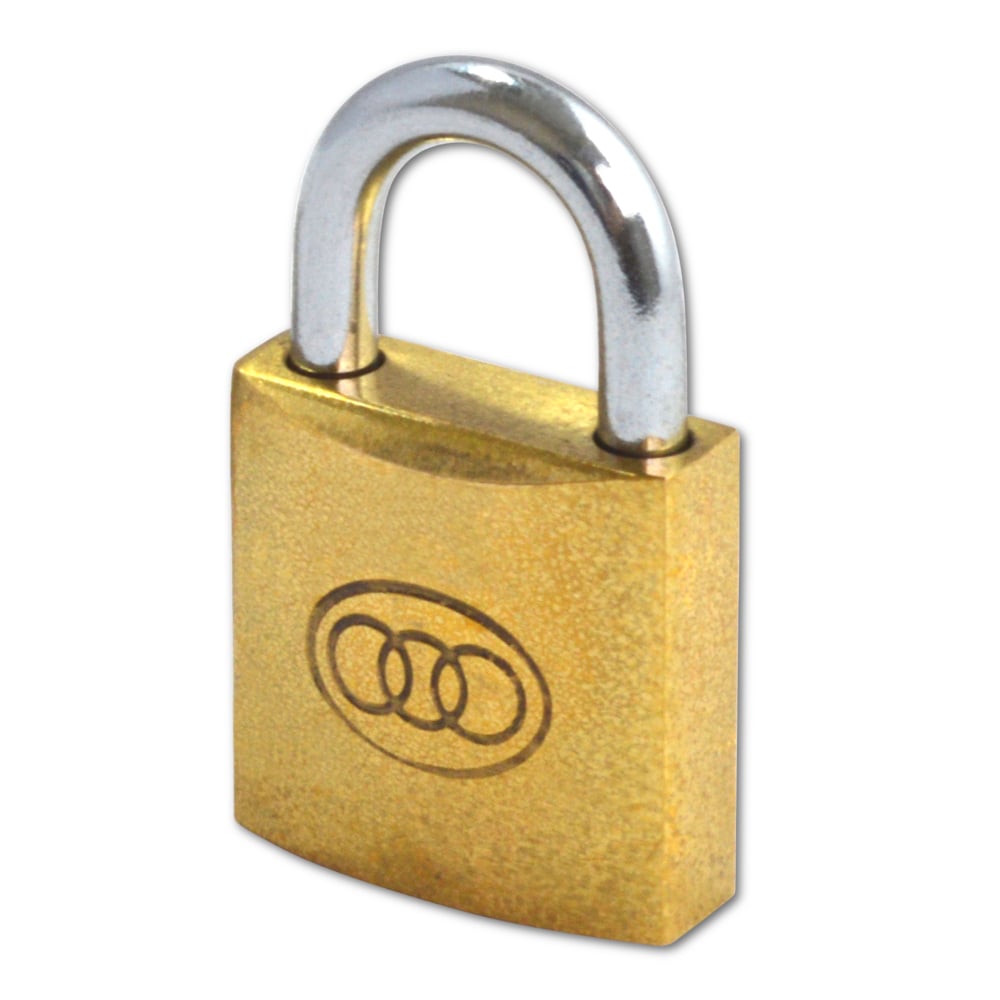 Tricircle 26 Series Brass Open Shackle Padlocks 20mm KD Boxed