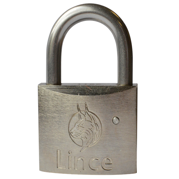 LINCE Nautic Brass Body Corrosion Resistant Open Shackle Padlock