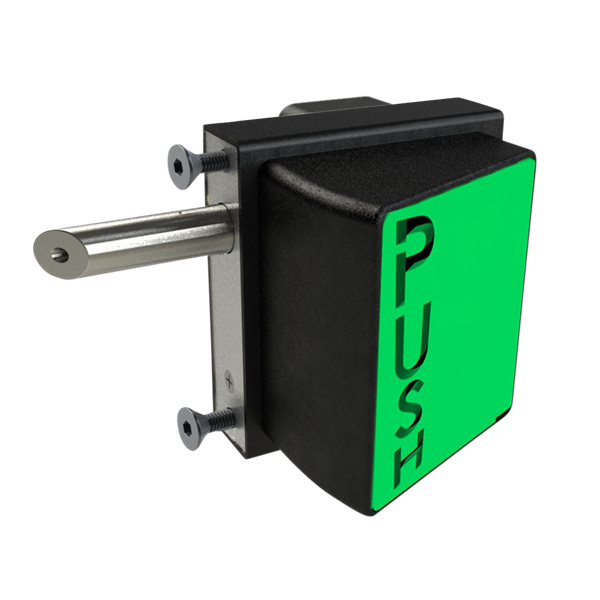 GATEMASTER SBQEDGL Bolt On Digital Exit Pushpad