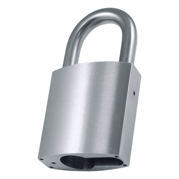 EVVA HPM Open Shackle Padlock Without Cylinder