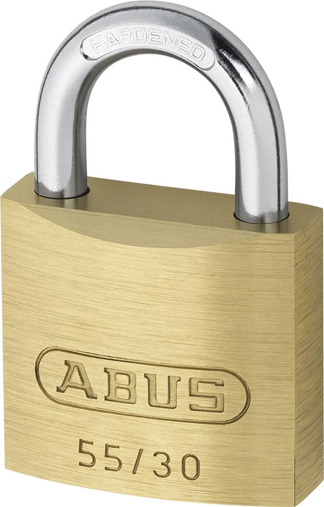 ABUS 55 Series Brass Open Shackle Padlock