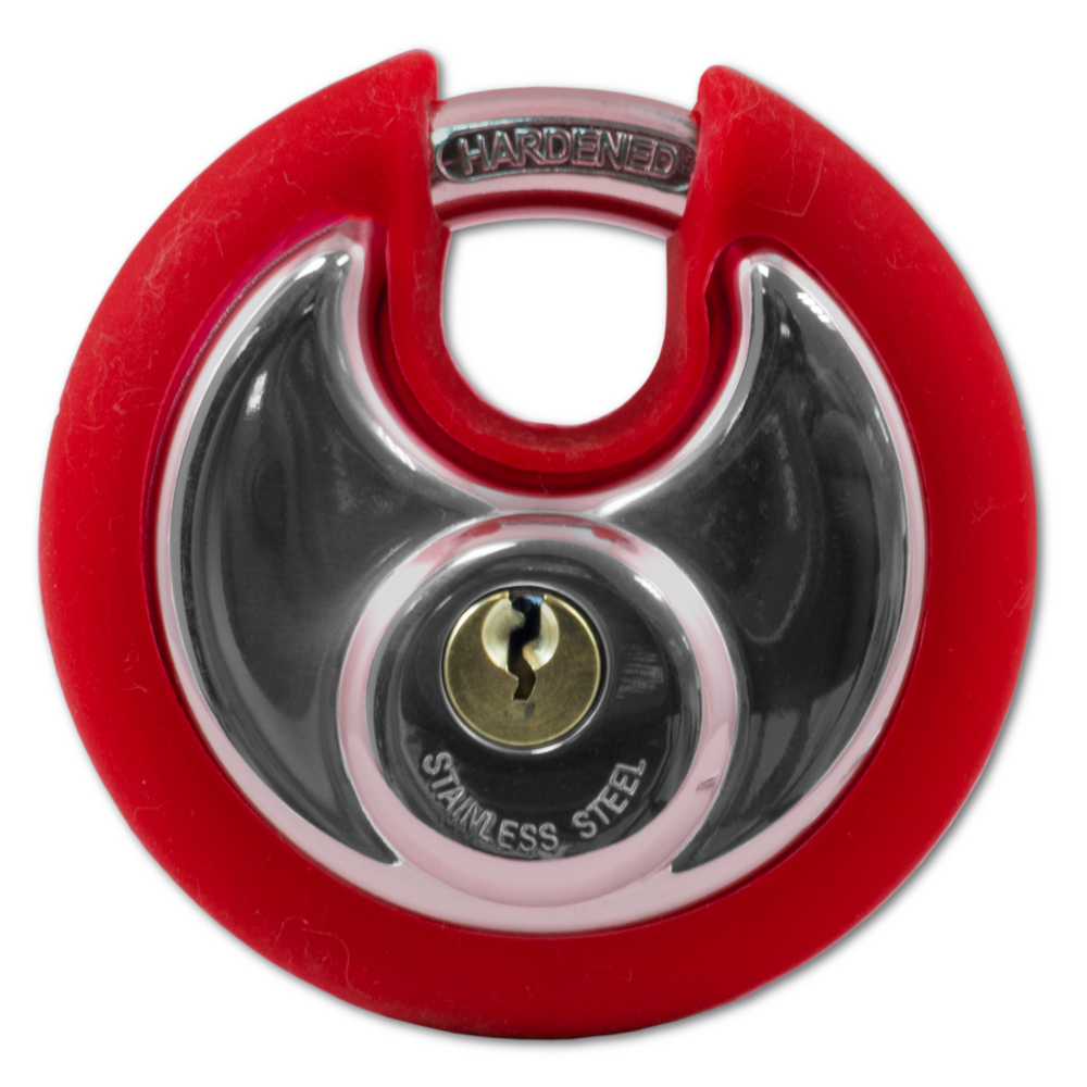 Asec Coloured Discus Padlock AS10472