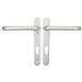 <b>Hoppe Paris Extended </b> <br />Centres/PZ: 92mm <br />Screw Centres: 122mm <br />Backplate: 220mm x 30mm <br />