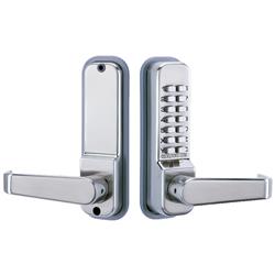 <b>Codelocks CL415</b> Tubular Mortice Latch with Code Free Option 