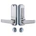 <b>Codelocks CL425</b> Mortice Lock with Cylinder and Anti Panic safety Function and Code Free 