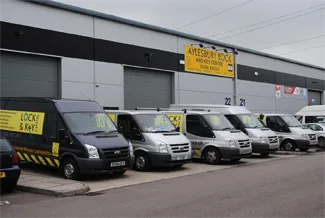 Lock and Key service vans