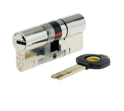 Yale euro cylinder and keys