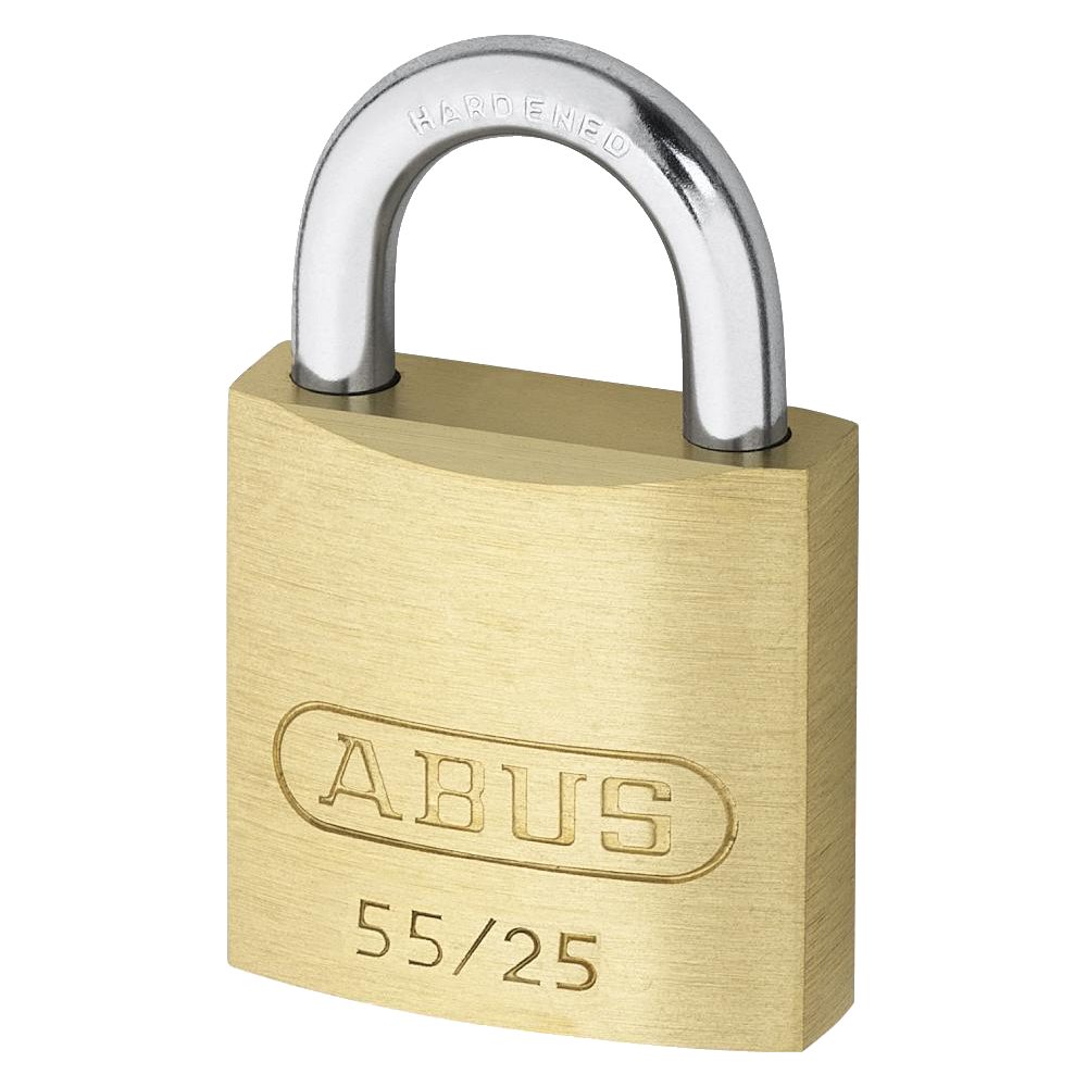 ABUS 55 Series Brass Open Shackle Padlock