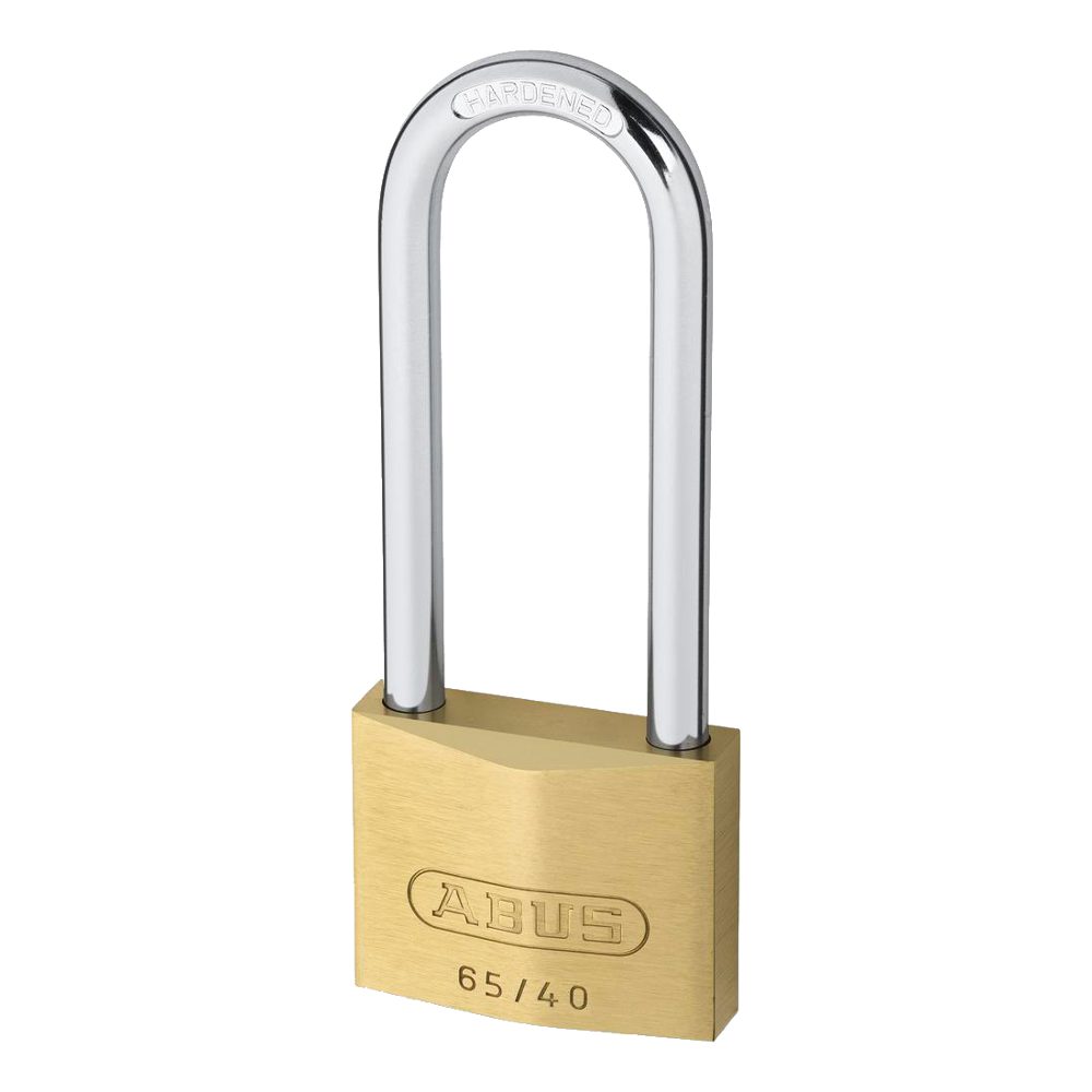 ABUS 65 Series Brass Long Shackle Padlock