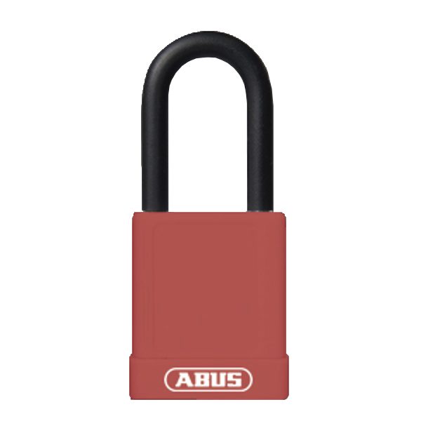 ABUS 74 Series Lock Out Tag Out Coloured Aluminium Padlock