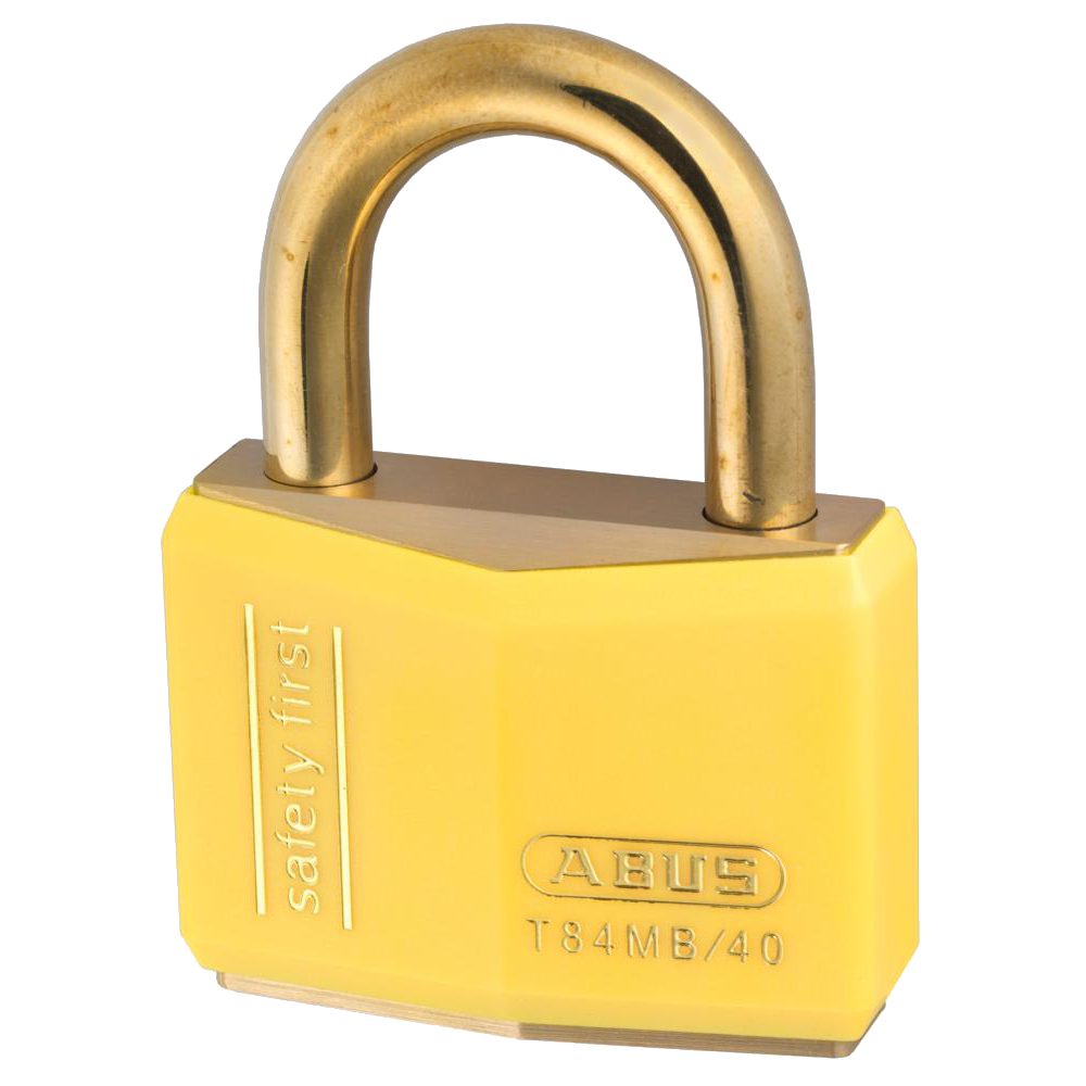 ABUS T84MB Series Brass Open Shackle Padlock