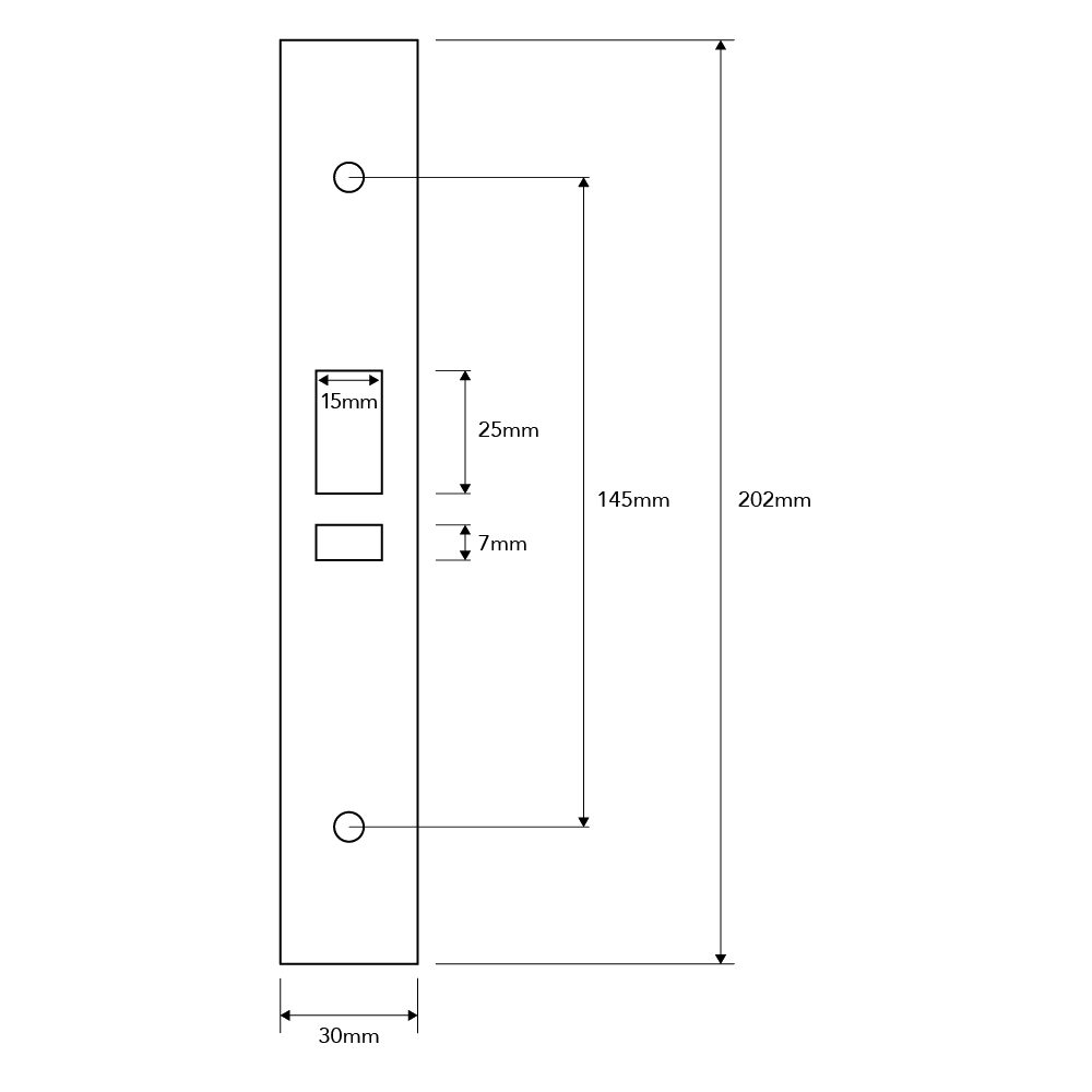 ADAMS RITE 4720 Faceplate