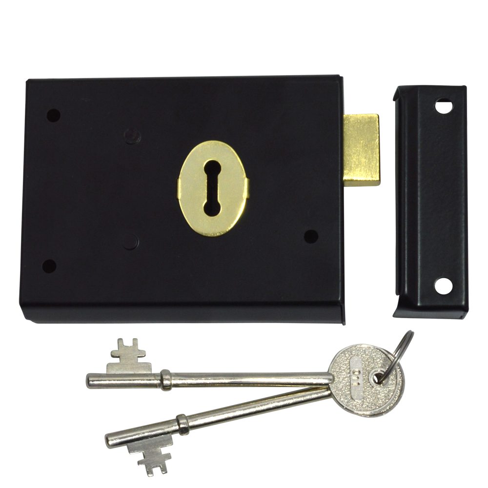 ASEC 1 Lever Double Handed Rim Deadlock - 100mm