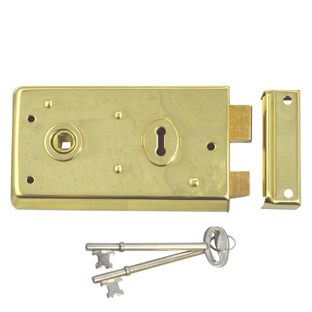 ASEC 1 Lever Double Handed Rimlock - 140mm