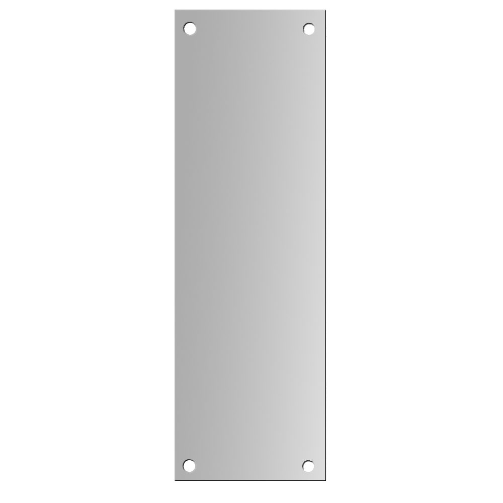 ASEC 100mm Wide Aluminium Finger Plate