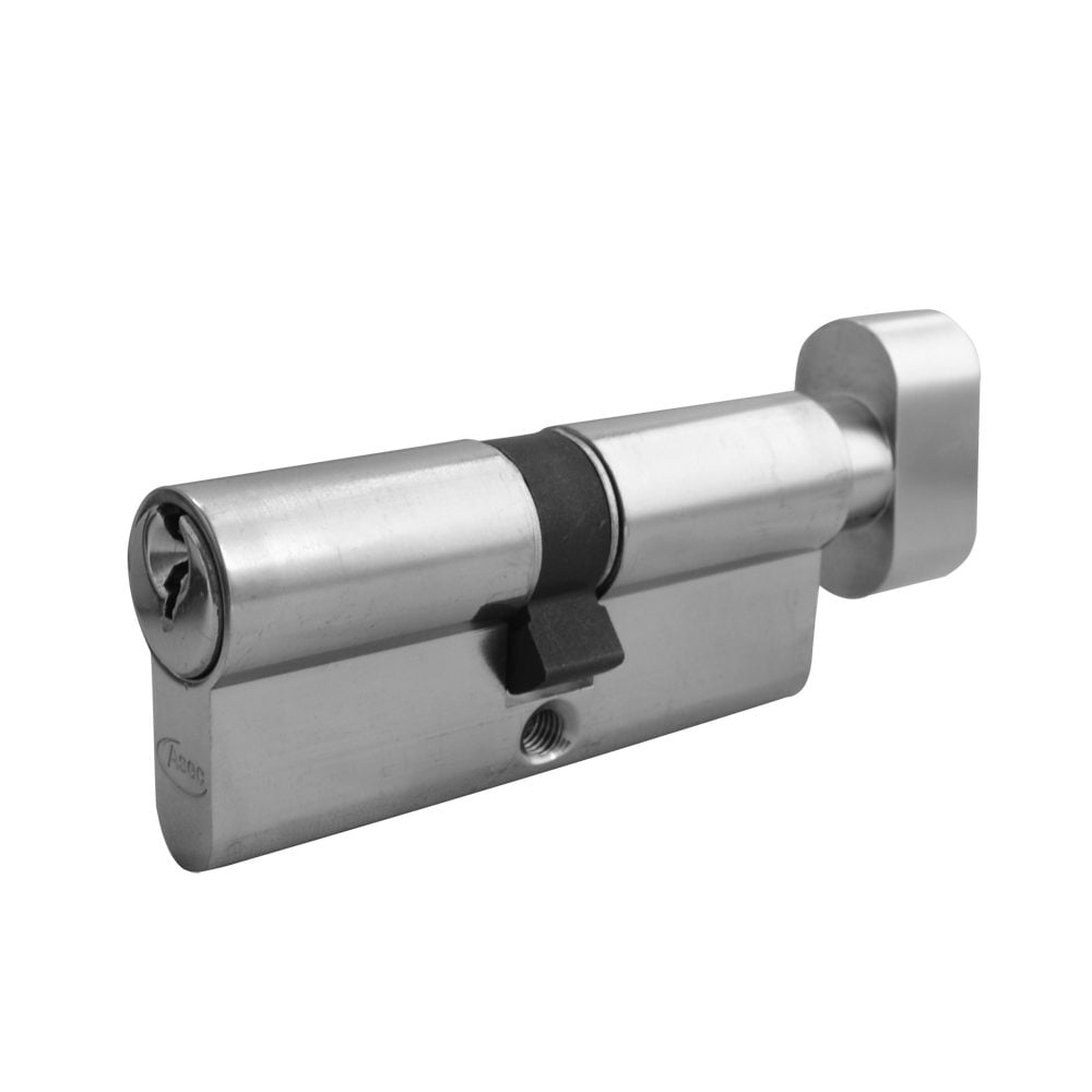 ASEC 5-Pin Euro Key &amp; Turn Cylinder