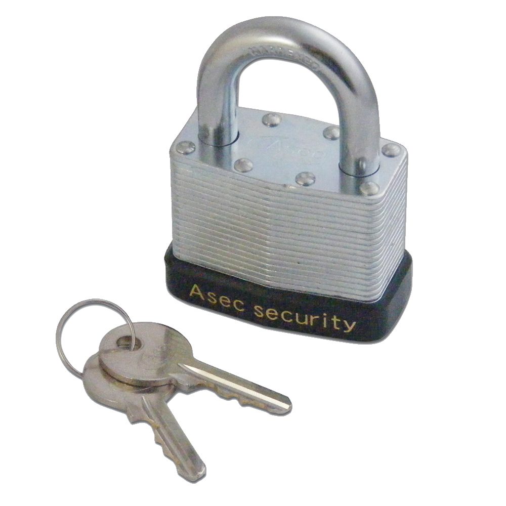 ASEC 787 &amp; 797 Open Shackle Laminated Padlock
