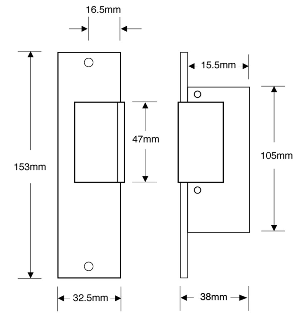ASEC A11 &amp; A15 Deep Jaw Mortice Release