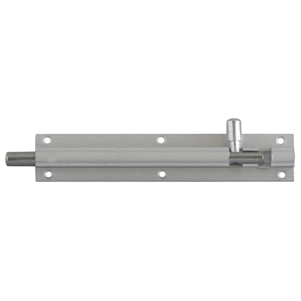 ASEC Aluminium 25mm Wide Straight Barrel Bolt