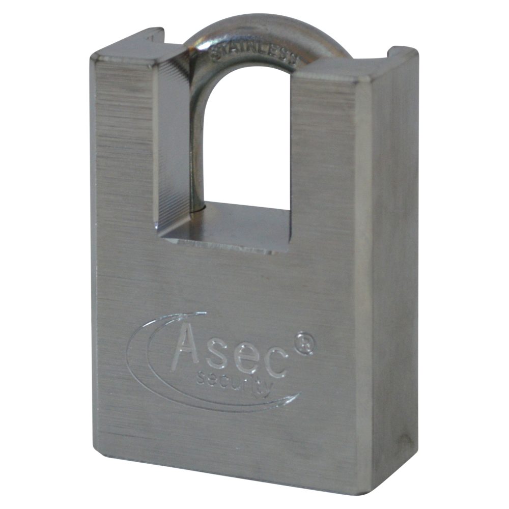 ASEC Closed Shackle Padlock with Removable Cylinder
