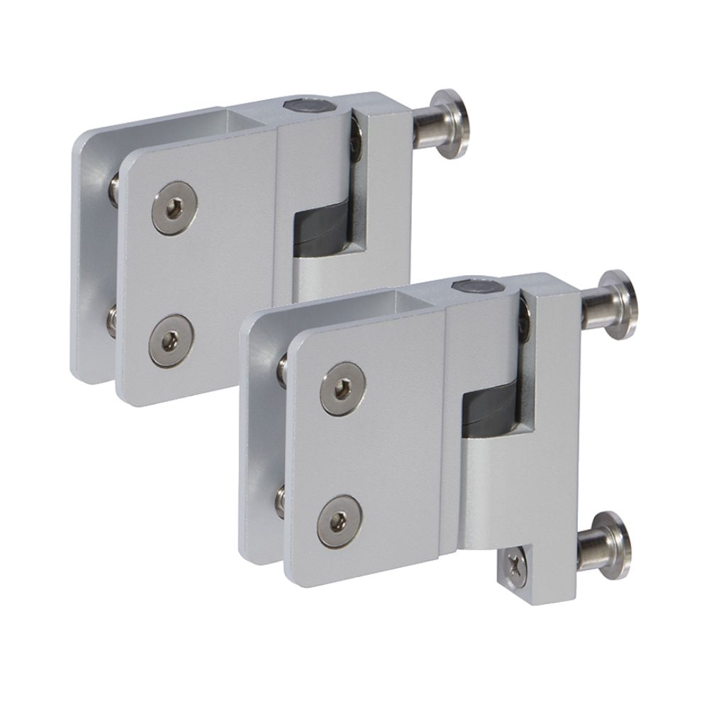 ASEC Cubicle U Bracket Gravity Hinges (1 Pair) To Suit 13mm Board